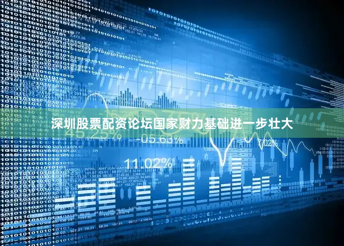深圳股票配资论坛国家财力基础进一步壮大
